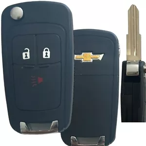 Uncut FLIP KEY KEYLESS REMOTE FOB 3B for 2013 2014 2015 GM CHEVY SPARK 95989830 - Picture 1 of 4