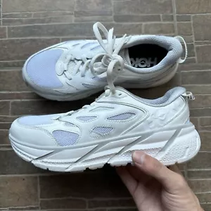 Zapatos para correr de cuero Hoka One One Clifton L para mujer talla US 7 UK 5,5 WWH 1114770 - Imagen 1 de 10