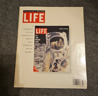1969 LIFE MAGAZINE Collector's Special Edition Reprint TO THE MOON AND BACK - Image 1 of 4