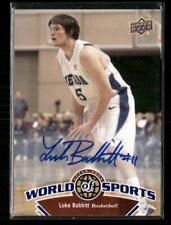 2010 Upper Deck World of Sports #36 Luke Babbitt Autographs Auto