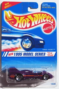 Hot Wheels Power Rocket 1995 Model Series #11 sp5 MOSC Purple 351 Vintage - Bild 1 von 1