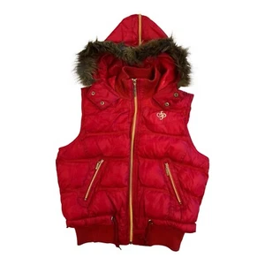 Y2k Vintage 2000’s South Pole Women’s Puffer Vest Size Large - Picture 1 of 10
