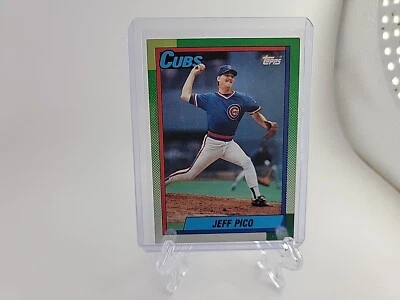 1990 Topps Jeff Pico - #613 - Chicago Cubs Baseball Card - Image 1 of 4