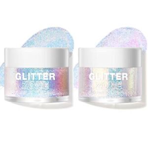 Holographic Body Glitter Gel for Body, Face, Hair and Lip.Color Changing