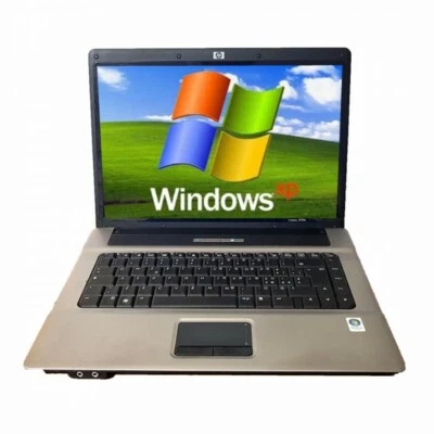 Notebook PC Portatile HP 15" Core DUO RETROGAMING vecchi giochi Windows XP 21036 - Immagine 1 di 4