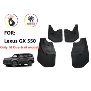 4 piezas protectores contra salpicaduras delanteros y traseros guardabarros PARA 2024-2025 Lexus GX GX550 - Imagen 1 de 3