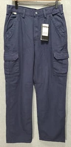 Carhartt Men's Flame-Resistant 2112 CAT2 Cargo Pant 33x32 FRB240-DNY Blue    B64 - Picture 1 of 12