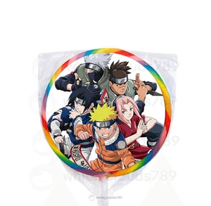 24 Naruto Anime 1.67" Sticker Label for Bag Lollipop Party Favor Birthday Sakura - Picture 1 of 1