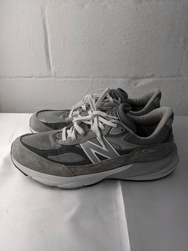 New Balance 990v5 scarpe da corsa uomo 14 D grigio sneakers basse USA