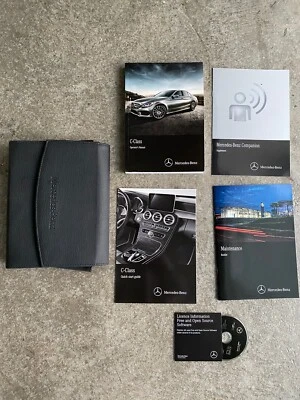 Mercedes-Benz Clase C 2016 sedán camioneta C300 C350 C400 C450 C63 AMG manual del propietario Foto 1 de 4