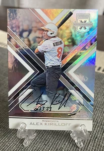 2016 Panini Elite Extra Auto Alex Kirilloff Twins Bible Verse?Pre Rc Rookie Rare - Picture 1 of 3