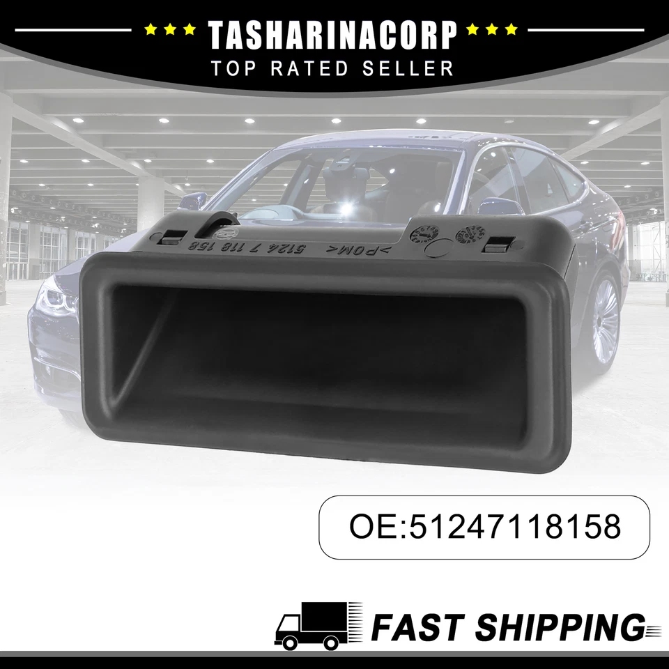 51247118158 Interruptor de manija de botón de bloqueo de tapa de coche 1/lote para BMW 335i xDrive Foto 1 de 4