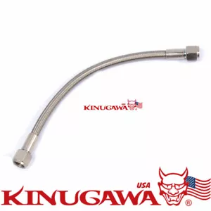 Braided Steel Teflon Hose 5/8" 10AN to 10AN Straight to Straight 13" Long - Bild 1 von 1