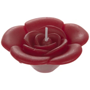 ROTE ROSE Schwimmkerzen - 1 Stück - Bild 1 von 2