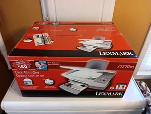 Lexmark X1270 Color All-In-One. Printer, Scanner, Copy - Picture 1 of 1