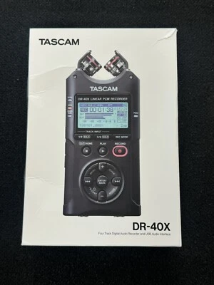 Tascam DR-40X Four Track Audio Recorder USB Audio Interface **NEW** - Image 1 of 2