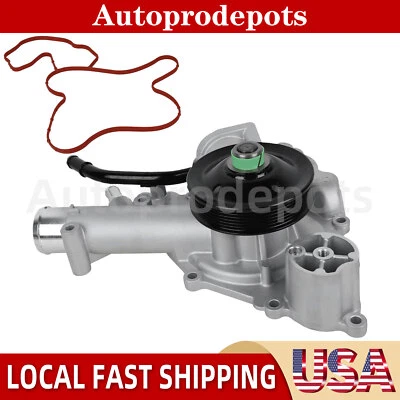 Engine Water Pump for Chrysler Aspen Dodge Durango Ram 2500 2011-2018 5192066AD - Image 1 of 4