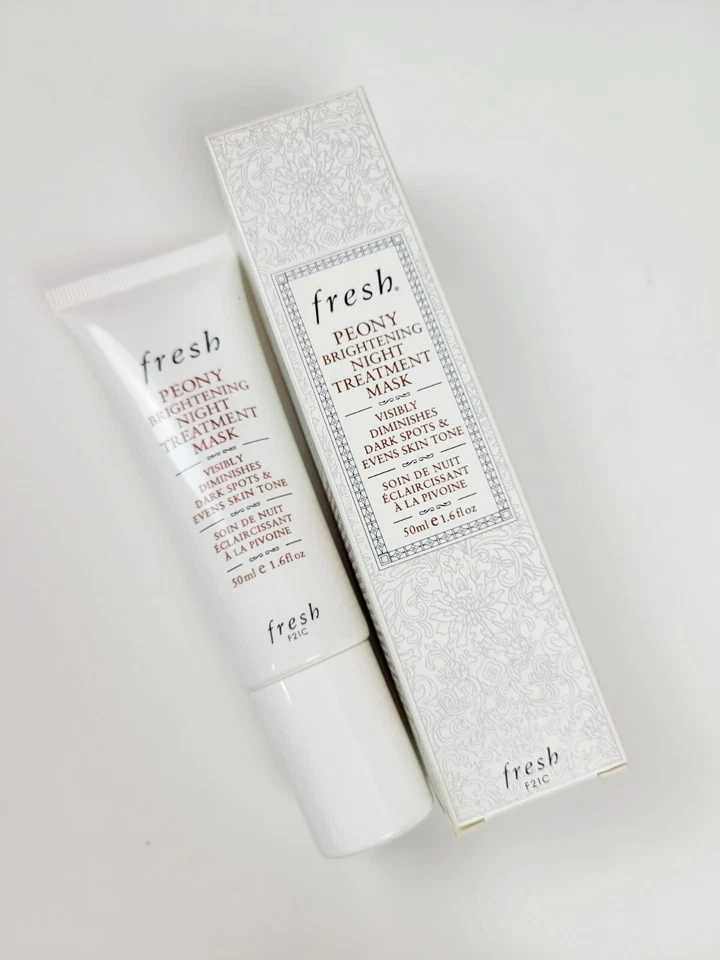 Fresh Peony Brightening Night Treatment Mask 50ml/1.6fl.oz. New In Box - Image 1 of 1