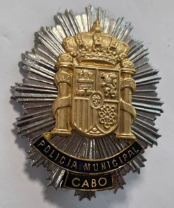 Original SPANIEN 70er Policia MUNICIPAL CORDOBA Brustabzeichen Badge Abzeichen - Bild 1 von 10
