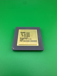 Cyrix MII ( M II-300GP ) 66MHz Bus 3.5x 2.9v 233MHz Processor (CPU) - Vintage - Picture 1 of 3