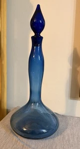 1959 Blenko Wayne Husted Persian Genie Dekanter Flasche - Bild 1 von 7