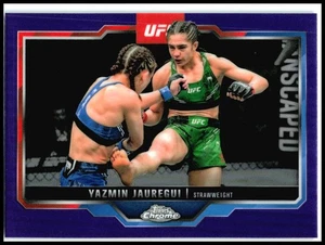Topps 2025 cromo UFC púrpura #50 Yazmin Jauresui - Imagen 1 de 2