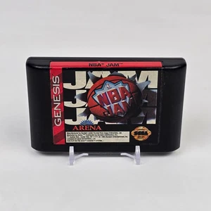 NBA Jam (Sega Genesis) Cartridge GETESTET - Bild 1 von 2