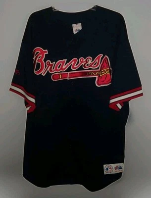 Camiseta majestuosa de béisbol de los Atlanta Braves Chipper Jones #10 talla 2XL Foto 1 de 4