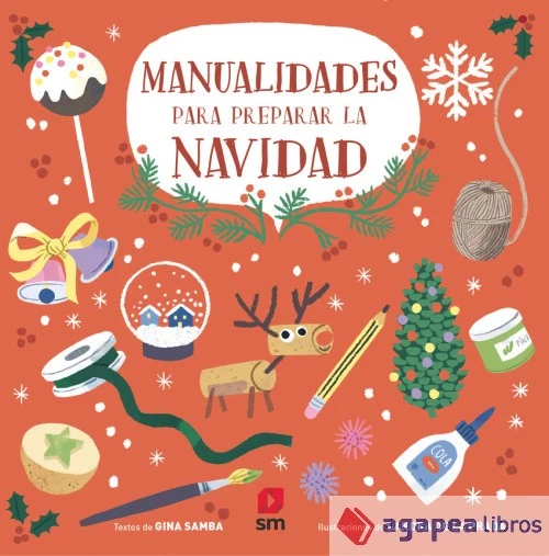 Manualidades para preparar la Navidad. NUEVO. ENVÍO URGENTE (Agapea) - Imagen 1 de 1