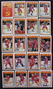 1990-91 O-PEE-CHEE CENTRAL RED ARMY COMPLETE SET 1-22 SERGEI FEDOROV - Bild 1 von 1