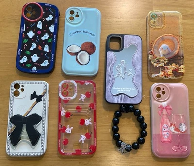 Apple iPhone 11 Silicon/Plastic Cases Lot Of 7 - Image 1 of 4