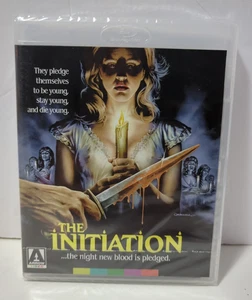 NEW* The Initiation (Blu-ray, 1984) New and SEALED Vintage Horror Slasher Movie - Picture 1 of 5