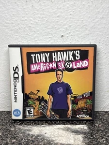 Tony Hawk's American Sk8land (Nintendo DS, 2005) - CASE & MANUAL/INSERTS ONLY - Picture 1 of 4