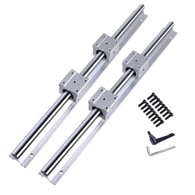 Guida Lineare SBR20 300Mm Set Di Guide per Cuscinetti Lineari Con 2 X Alberi Di  - Immagine 1 di 4