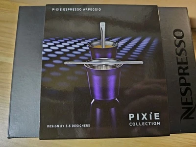 Nespresso Pixie Arpeggio Firenze Espresso Tasse 2 Stück. Neu OVP - Bild 1 von 4