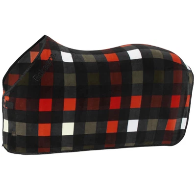 Eskadron Abschwitzdecke Fleece Check  155 cm - Bild 1 von 4