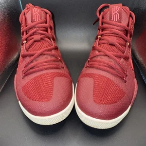 Size 7 (GS) - Nike Kyrie 3 Mid Hot Punch, 859466-681, Clean, No Box, 7/10 - Foto 1 di 10