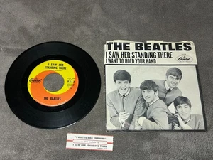 The Beatles - I Want to Hold Your Hand / I Saw Her Standing There - Capitol - EX - Imagen 1 de 2