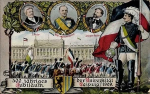 Studentika Ak Leipzig in Sachsen, 500 jähriges Jubiläum der... - 4963375 - Picture 1 of 2