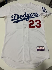 Majestic On field Authentic Los Angeles Dodgers Adrian Gonzalez jersey 40 Medium - Picture 1 of 17