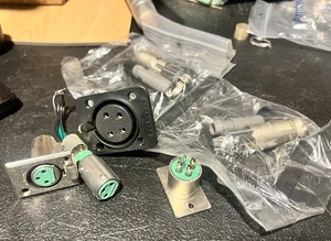 Professional Audio Lot Including Switchcraft XLR  Male & Female, Canon, Alcatel - Picture 1 of 3
