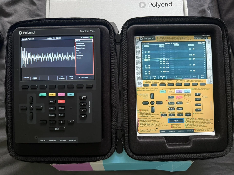 Polyend Tracker Mini + new 64gb micro sd + many samples and packs - Image 1 of 4