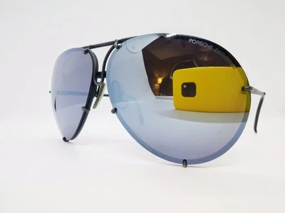 Vintage Custom Porsche Design By Carera 5621 Sunglasses  - Matte Gunmetal/Gold - Image 1 of 4