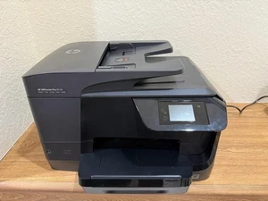 HP Officejet Pro 8710 All-In-One Wireless Printer - Black - Picture 1 of 8