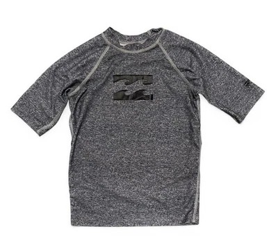 Camisa de surf Billabong azul Performance Fit para niños - protector contra erupciones - talla 10 Foto 1 de 4