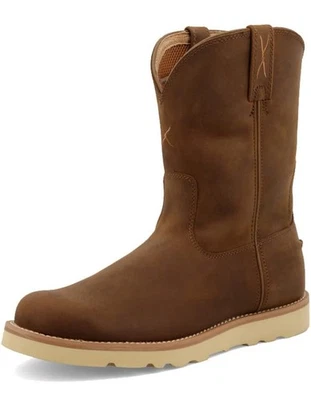Twisted X Men's 10" Pull On Wedge Sole Work Boots MCB0001 Size 10 NWB - Image 1 of 4