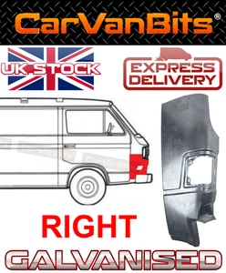 FÜR VW TRANSPORTER T3 79-92 KOTFLÜGEL KOTFLÜGEL ECKE SCHWELLER REPARATURBLECH VORNE RECHTS - Bild 1 von 6