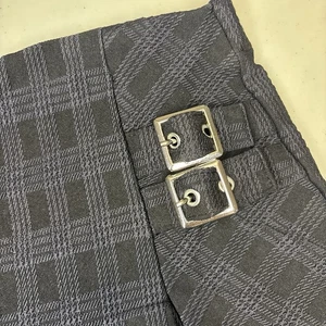 Zara schwarz karierter karierter Skort Größe 10 Mädchen - Bild 1 von 4