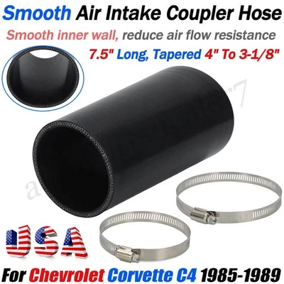 For Corvette C4 1985-89 Power Smooth Intake Air Coupler Tube Improve Performance - Image 1 of 4