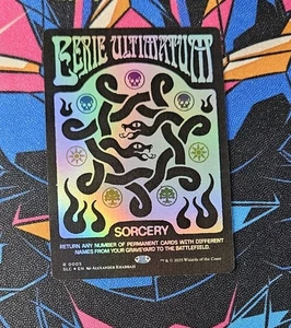 Eerie Ultimatum NM Foil MTG Secret Lair Countdown Kit Unplayed Magic Gathering  - Picture 1 of 1